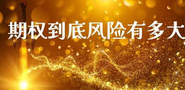期权到底风险有多大_https://m.eyunqq.com_期货投资学习_第1张