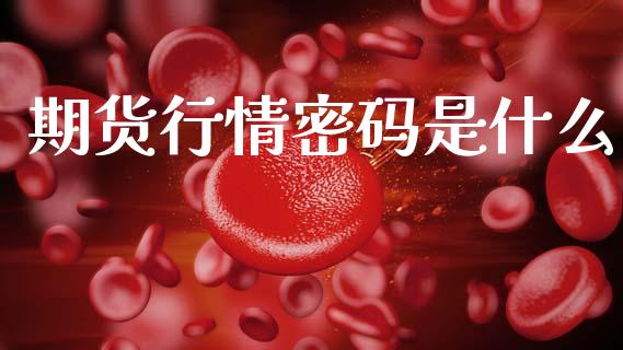 期货行情密码是什么_https://m.eyunqq.com_期货投资学习_第1张