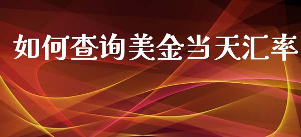 如何查询美金当天汇率_https://m.eyunqq.com_新股申购_第1张