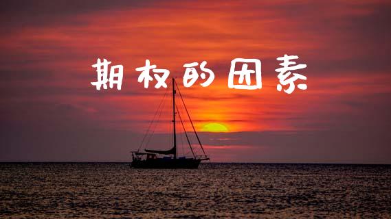 期权的因素_https://m.eyunqq.com_融资融券_第1张