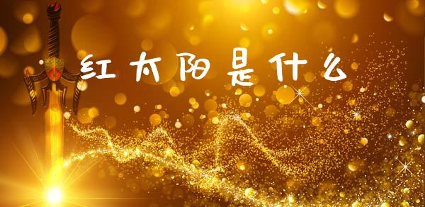 红太阳是什么_https://m.eyunqq.com_融资融券_第1张