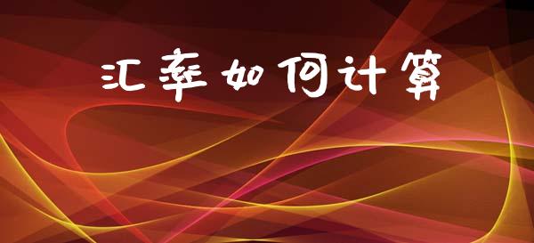 汇率如何计算_https://m.eyunqq.com_基金交易_第1张