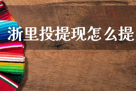 浙里投提现怎么提_https://m.eyunqq.com_基金交易_第1张