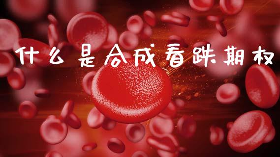什么是合成看跌期权_https://m.eyunqq.com_融资融券_第1张