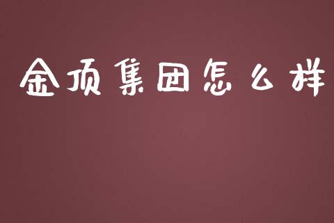 金顶集团怎么样_https://m.eyunqq.com_融资融券_第1张