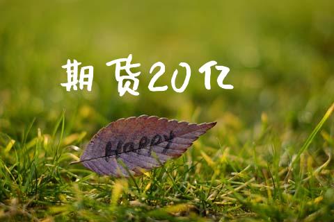 期货20亿_https://m.eyunqq.com_融资融券_第1张
