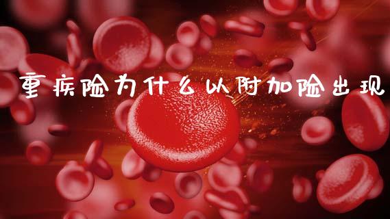 重疾险为什么以附加险出现_https://m.eyunqq.com_基金交易_第1张