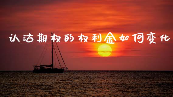 认沽期权的权利金如何变化_https://m.eyunqq.com_期货投资学习_第1张