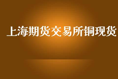 上海期货交易所铜现货_https://m.eyunqq.com_新股申购_第1张