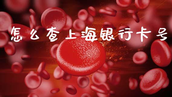 怎么查上海银行卡号_https://m.eyunqq.com_新股申购_第1张