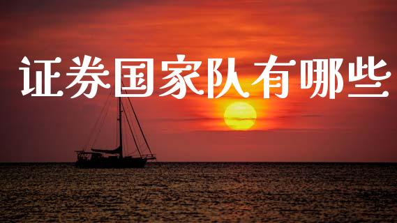 证券国家队有哪些_https://m.eyunqq.com_融资融券_第1张