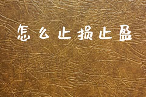 怎么止损止盈_https://m.eyunqq.com_新股申购_第1张