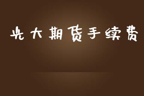 光大期货手续费_https://m.eyunqq.com_新股申购_第1张