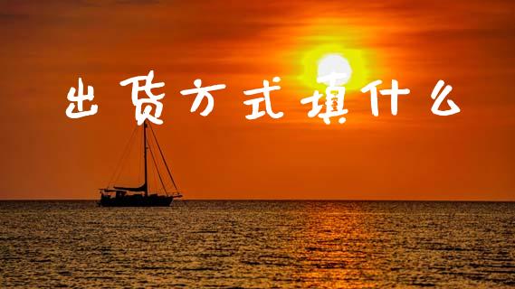 出货方式填什么_https://m.eyunqq.com_期货投资学习_第1张