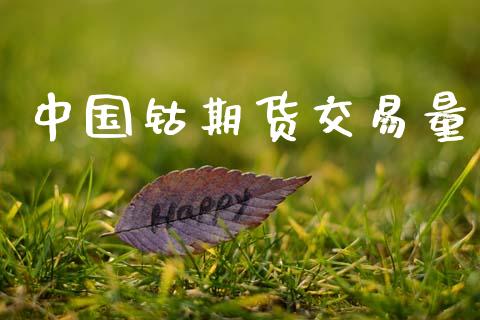 中国钴期货交易量_https://m.eyunqq.com_基金交易_第1张