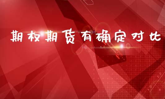 期权期货有确定对比_https://m.eyunqq.com_基金交易_第1张