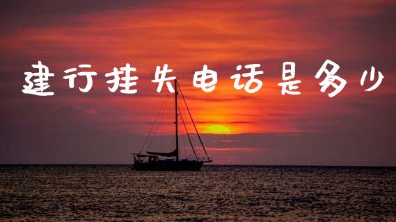 建行挂失电话是多少_https://m.eyunqq.com_新股申购_第1张
