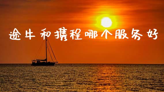 途牛和携程哪个服务好_https://m.eyunqq.com_基金交易_第1张