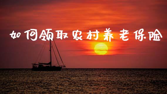 如何领取农村养老保险_https://m.eyunqq.com_基金交易_第1张
