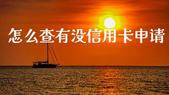 怎么查有没信用卡申请_https://m.eyunqq.com_融资融券_第1张