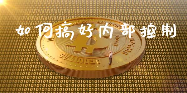 如何搞好内部控制_https://m.eyunqq.com_新股申购_第1张