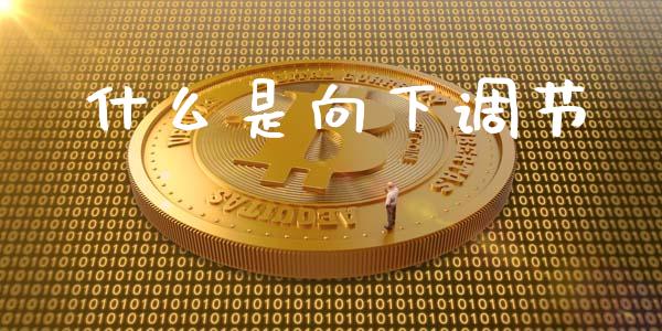 什么是向下调节_https://m.eyunqq.com_期货投资学习_第1张