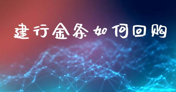 建行金条如何回购_https://m.eyunqq.com_新股申购_第1张