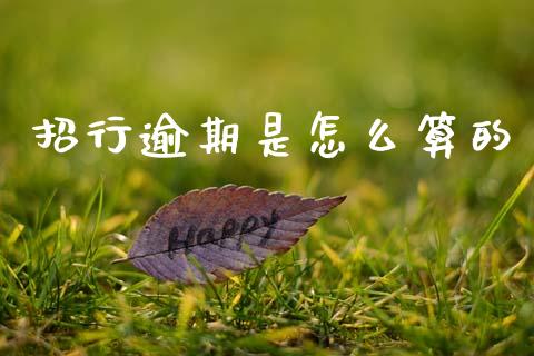 招行逾期是怎么算的_https://m.eyunqq.com_新股申购_第1张