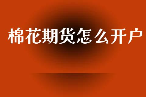 棉花期货怎么开户_https://m.eyunqq.com_新股申购_第1张
