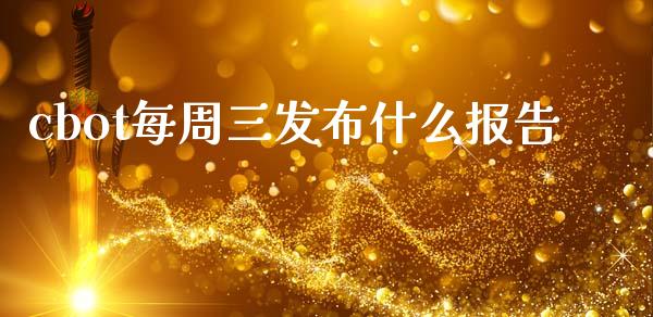 cbot每周三发布什么报告_https://m.eyunqq.com_融资融券_第1张