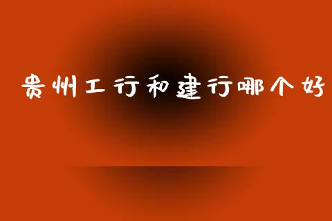 贵州工行和建行哪个好_https://m.eyunqq.com_期货投资学习_第1张