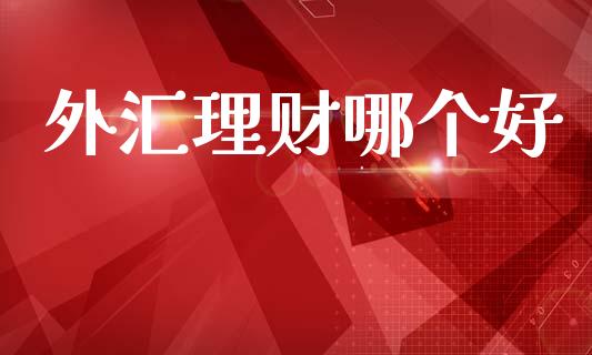 外汇理财哪个好_https://m.eyunqq.com_基金交易_第1张