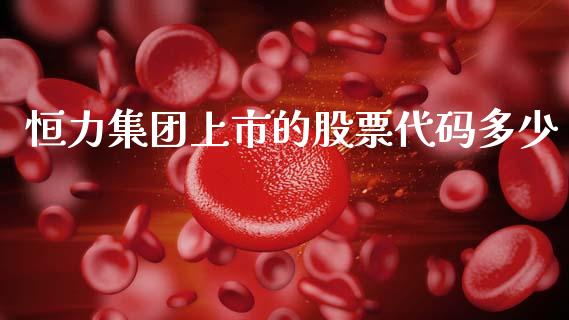 恒力集团上市的股票代码多少_https://m.eyunqq.com_融资融券_第1张