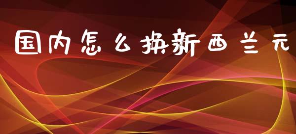 国内怎么换新西兰元_https://m.eyunqq.com_新股申购_第1张