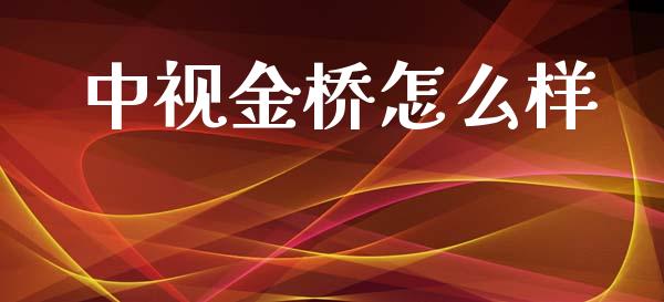 中视金桥怎么样_https://m.eyunqq.com_期货投资学习_第1张
