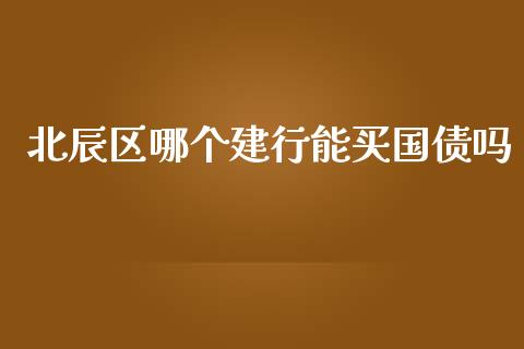 北辰区哪个建行能买国债吗_https://m.eyunqq.com_新股申购_第1张