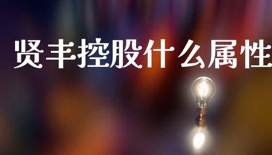 贤丰控股什么属性_https://m.eyunqq.com_基金交易_第1张