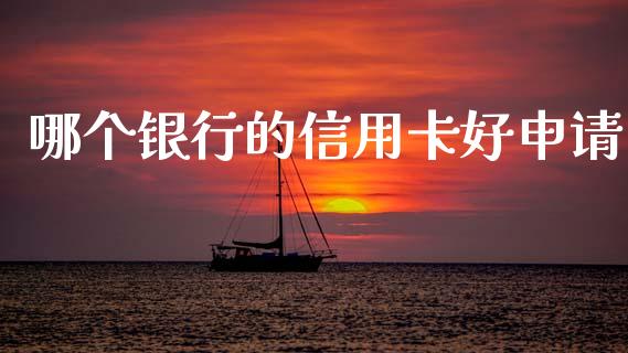哪个银行的信用卡好申请_https://m.eyunqq.com_期货投资学习_第1张