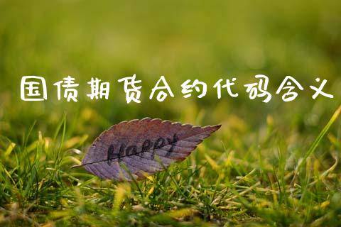 国债期货合约代码含义_https://m.eyunqq.com_新股申购_第1张