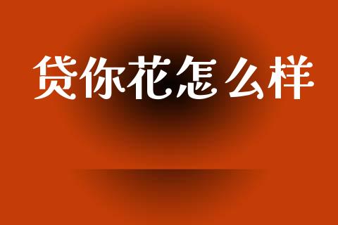 贷你花怎么样_https://m.eyunqq.com_新股申购_第1张