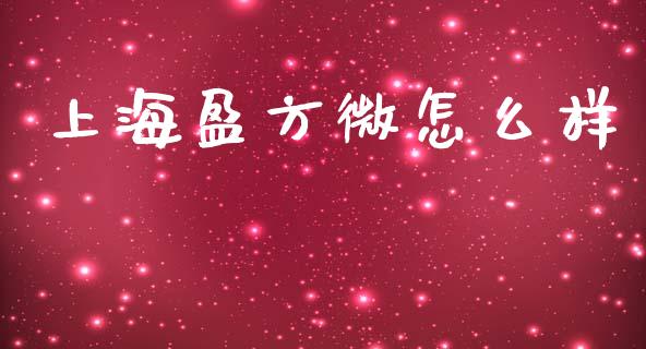 上海盈方微怎么样_https://m.eyunqq.com_期货投资学习_第1张
