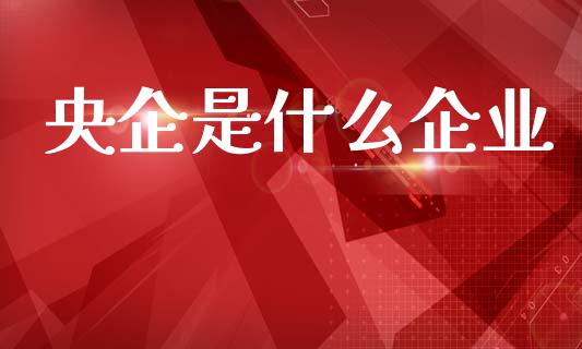 央企是什么企业_https://m.eyunqq.com_基金交易_第1张