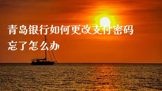 青岛银行如何更改支付密码忘了怎么办_https://m.eyunqq.com_基金交易_第1张