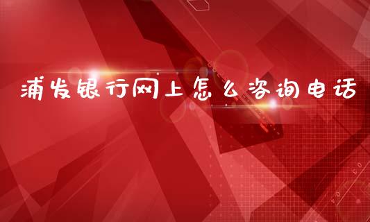 浦发银行网上怎么咨询电话_https://m.eyunqq.com_融资融券_第1张