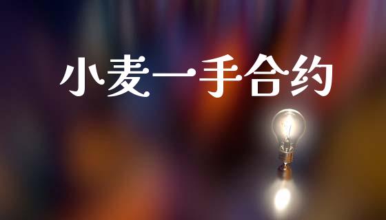 小麦一手合约_https://m.eyunqq.com_融资融券_第1张