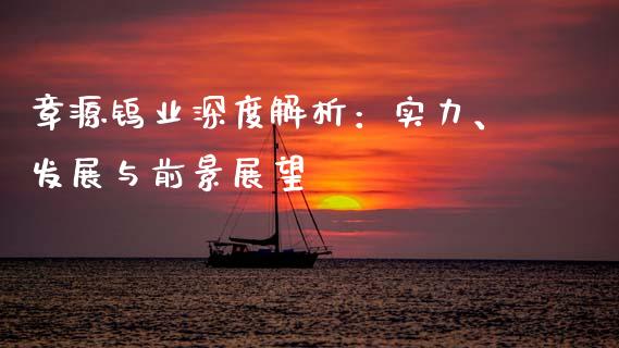 章源钨业深度解析：实力、发展与前景展望_https://m.eyunqq.com_期货投资学习_第1张