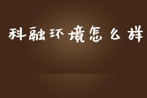 科融环境怎么样_https://m.eyunqq.com_新股申购_第1张