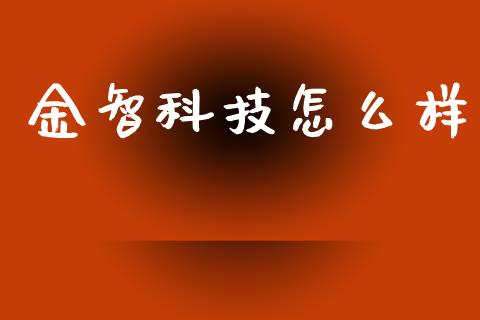 金智科技怎么样_https://m.eyunqq.com_融资融券_第1张