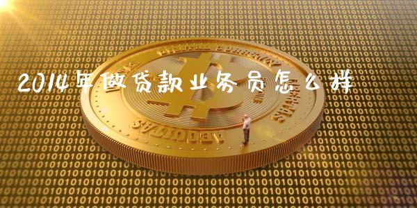 2014年做贷款业务员怎么样_https://m.eyunqq.com_基金交易_第1张