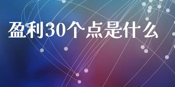 盈利30个点是什么_https://m.eyunqq.com_新股申购_第1张